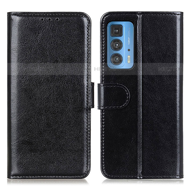 Funda de Cuero Cartera con Soporte Carcasa M07L para Motorola Moto Edge S Pro 5G Negro