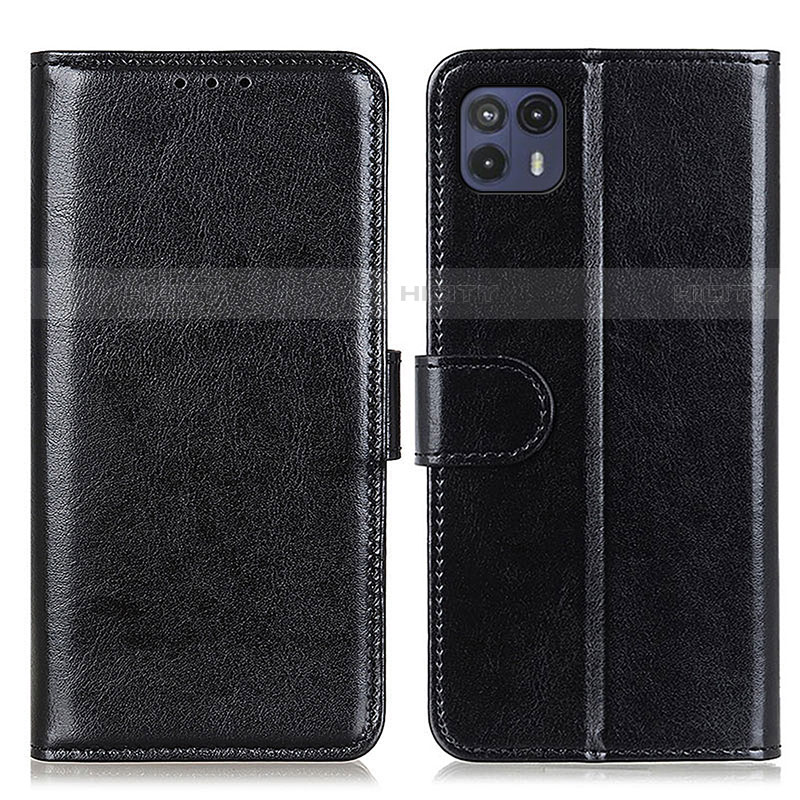 Funda de Cuero Cartera con Soporte Carcasa M07L para Motorola Moto G50 5G Negro