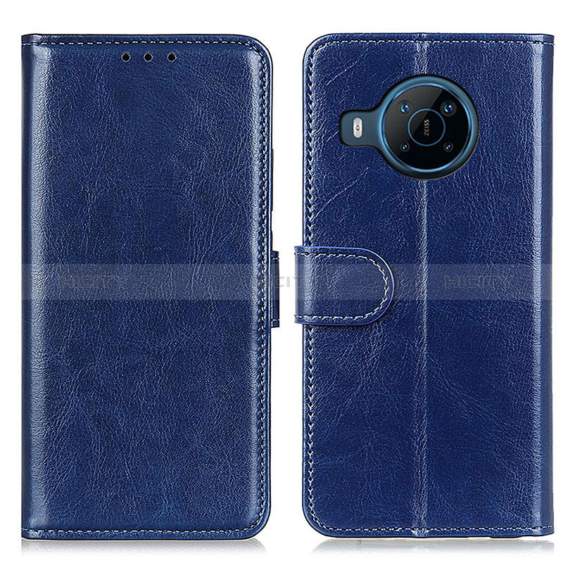 Funda de Cuero Cartera con Soporte Carcasa M07L para Nokia X100 5G Azul