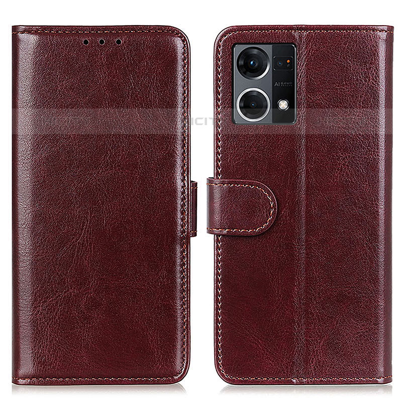 Funda de Cuero Cartera con Soporte Carcasa M07L para Oppo F21s Pro 4G