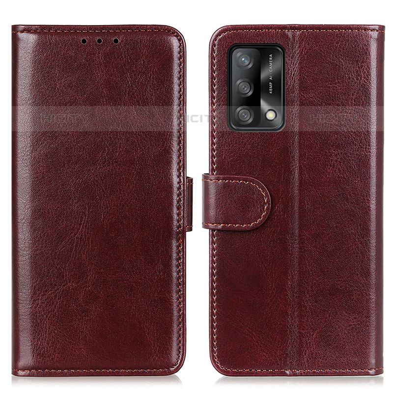 Funda de Cuero Cartera con Soporte Carcasa M07L para Oppo Reno6 Lite