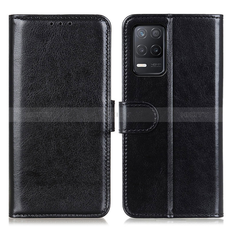 Funda de Cuero Cartera con Soporte Carcasa M07L para Realme 8 5G Negro