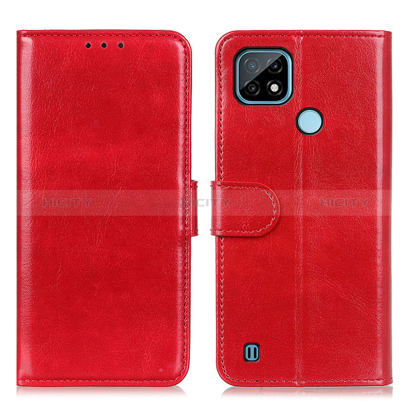 Funda de Cuero Cartera con Soporte Carcasa M07L para Realme C21