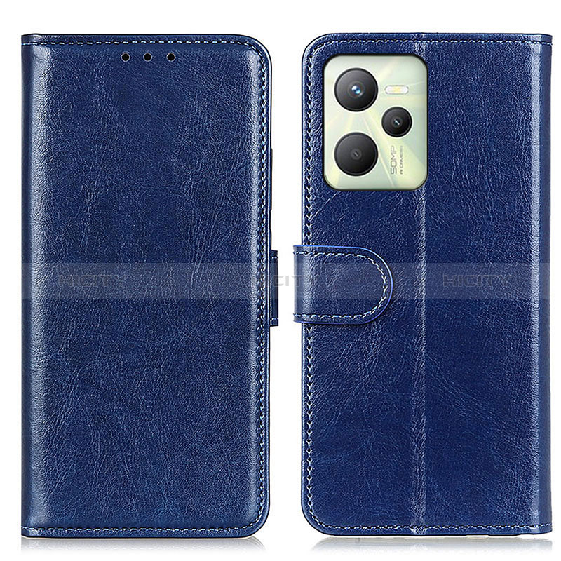 Funda de Cuero Cartera con Soporte Carcasa M07L para Realme Narzo 50A Prime