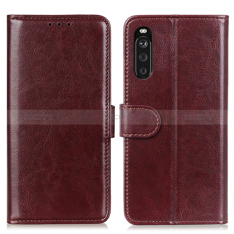 Funda de Cuero Cartera con Soporte Carcasa M07L para Sony Xperia 10 III