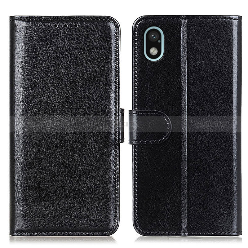 Funda de Cuero Cartera con Soporte Carcasa M07L para Sony Xperia Ace III Negro