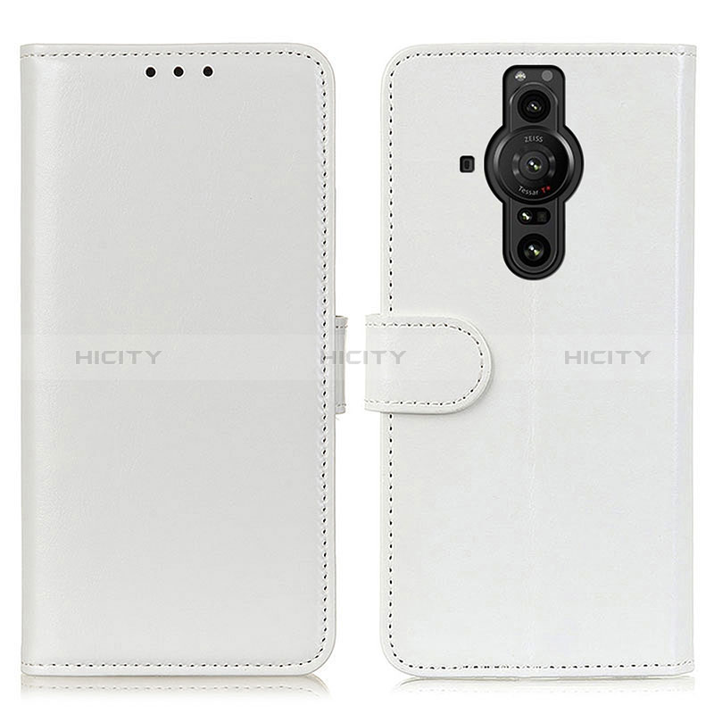 Funda de Cuero Cartera con Soporte Carcasa M07L para Sony Xperia PRO-I