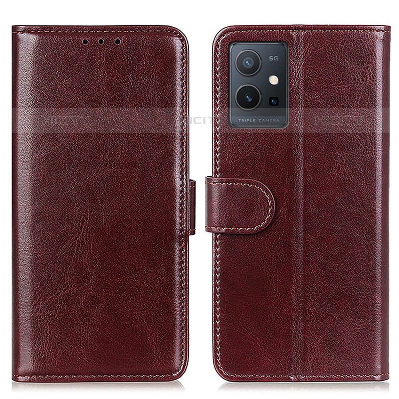 Funda de Cuero Cartera con Soporte Carcasa M07L para Vivo T1 5G India