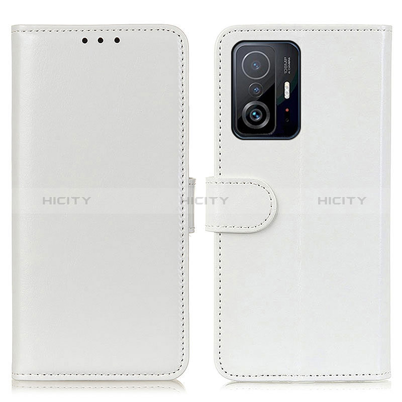 Funda de Cuero Cartera con Soporte Carcasa M07L para Xiaomi Mi 11T 5G Blanco