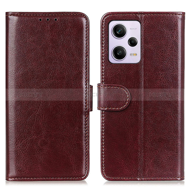 Funda de Cuero Cartera con Soporte Carcasa M07L para Xiaomi Redmi Note 12 Pro 5G