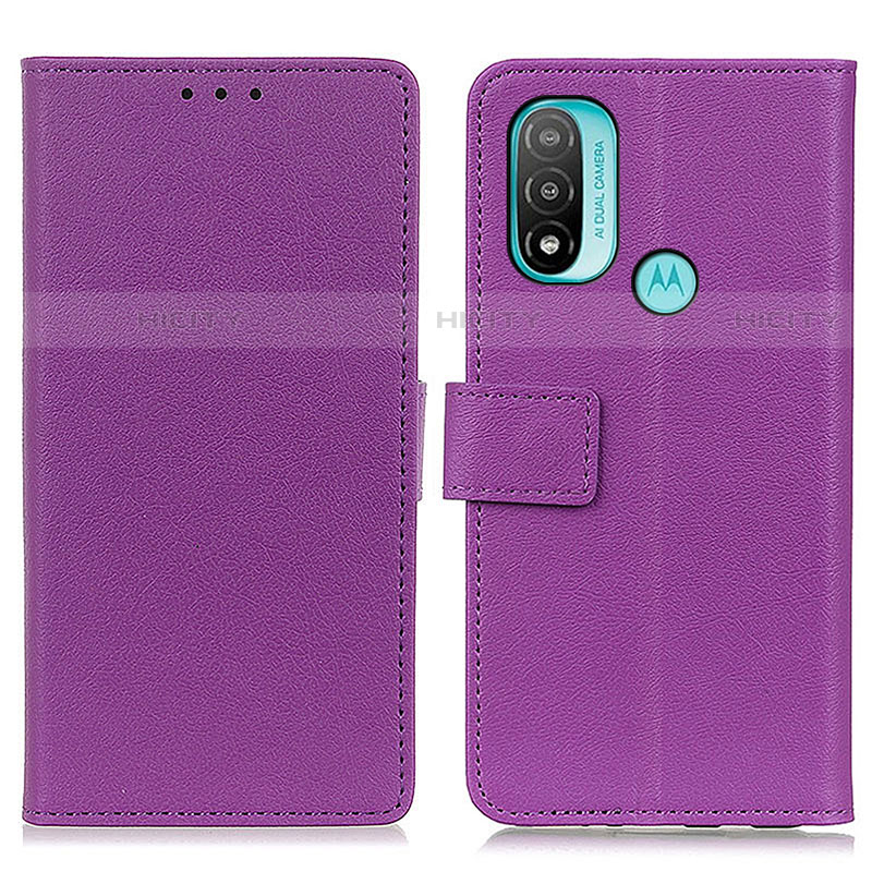 Funda de Cuero Cartera con Soporte Carcasa M08L para Motorola Moto E20