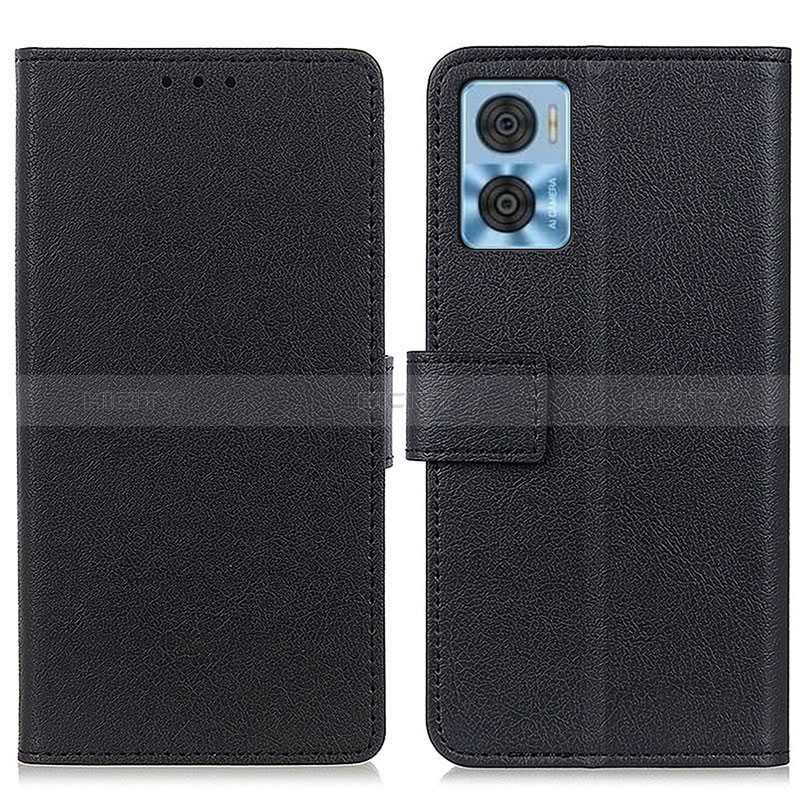 Funda de Cuero Cartera con Soporte Carcasa M08L para Motorola Moto E22i