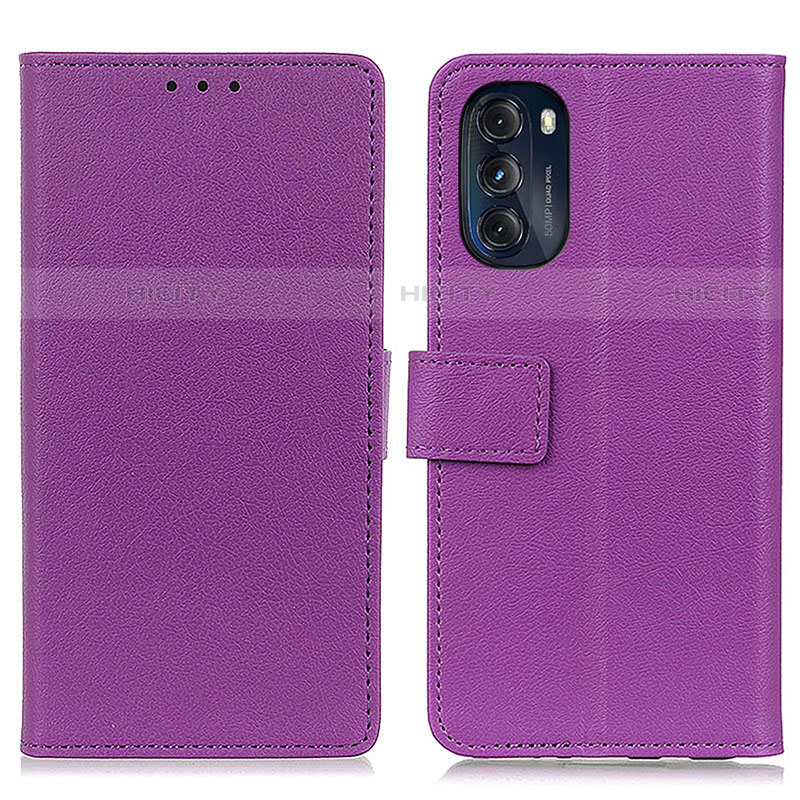 Funda de Cuero Cartera con Soporte Carcasa M08L para Motorola Moto G 5G (2022)