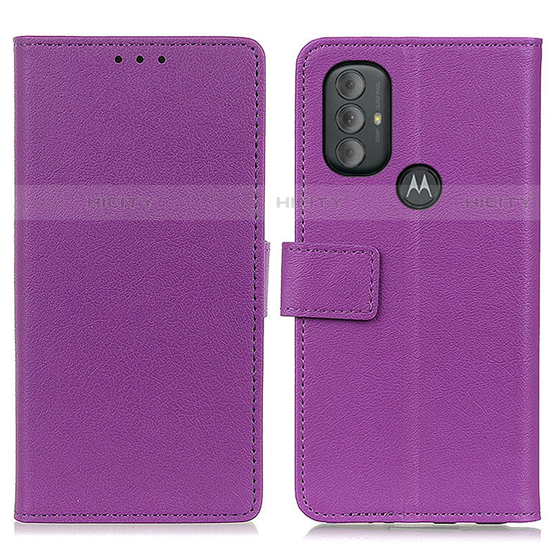 Funda de Cuero Cartera con Soporte Carcasa M08L para Motorola Moto G Play (2023)