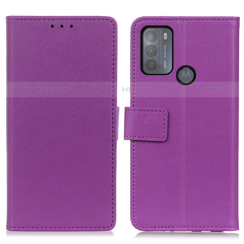 Funda de Cuero Cartera con Soporte Carcasa M08L para Motorola Moto G50