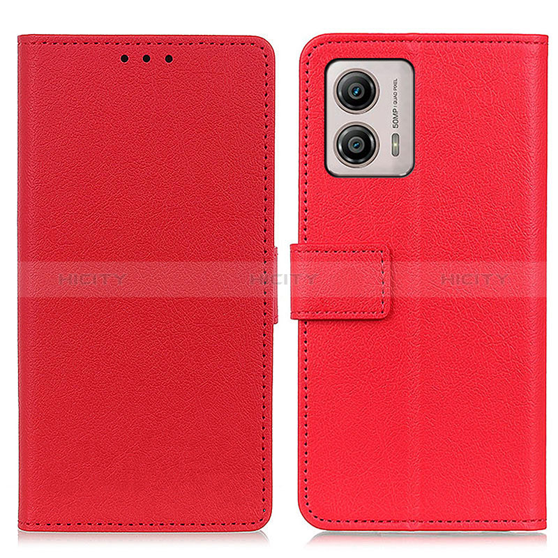 Funda de Cuero Cartera con Soporte Carcasa M08L para Motorola Moto G53y 5G