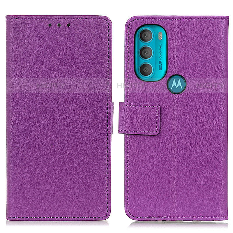 Funda de Cuero Cartera con Soporte Carcasa M08L para Motorola Moto G71 5G