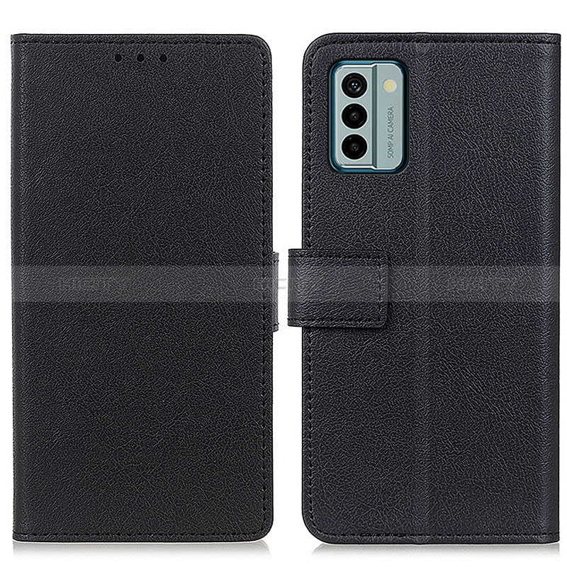 Funda de Cuero Cartera con Soporte Carcasa M08L para Nokia G22 Negro