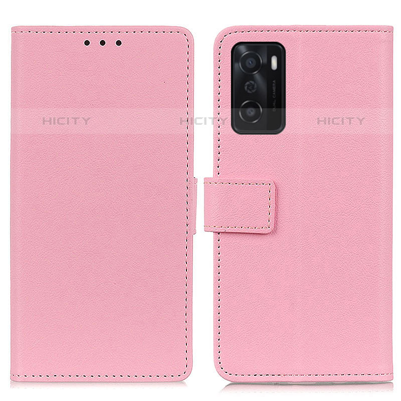 Funda de Cuero Cartera con Soporte Carcasa M08L para Oppo A55S 5G