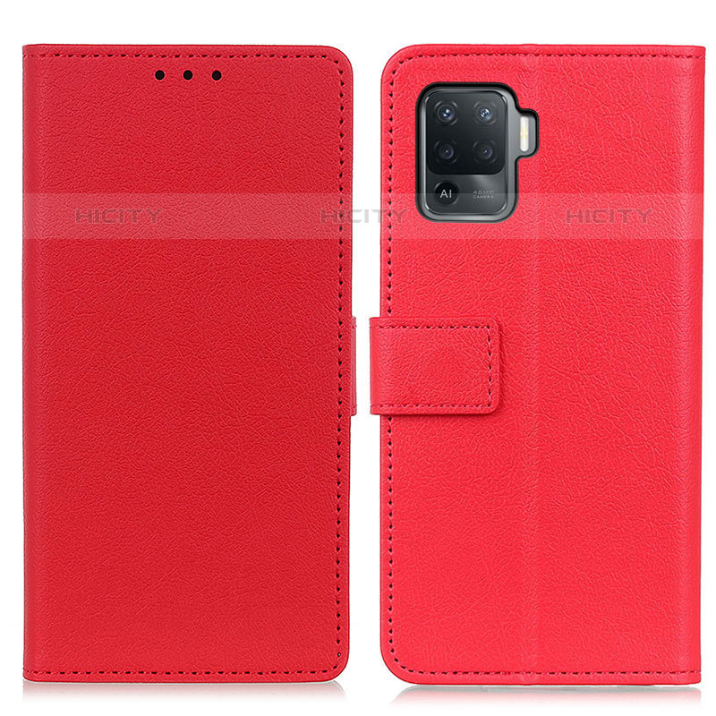 Funda de Cuero Cartera con Soporte Carcasa M08L para Oppo A94 4G