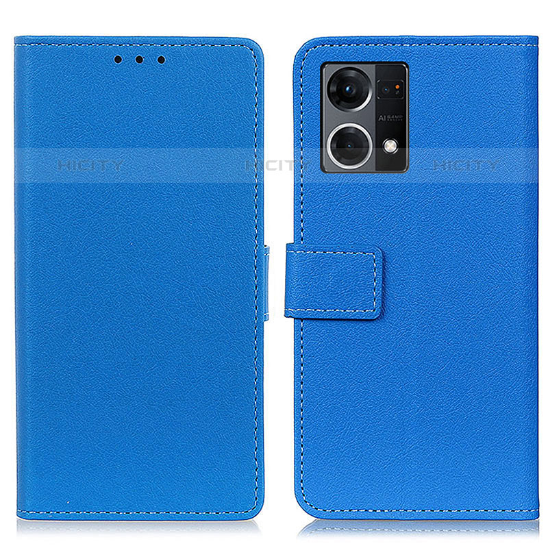 Funda de Cuero Cartera con Soporte Carcasa M08L para Oppo Reno7 4G