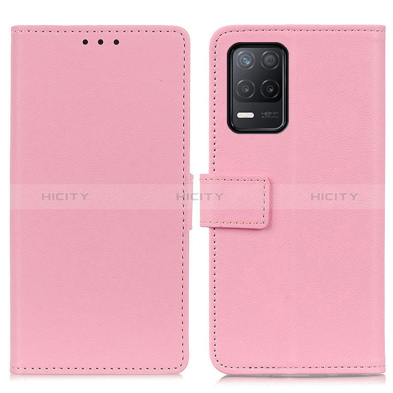 Funda de Cuero Cartera con Soporte Carcasa M08L para Realme 8 5G Rosa