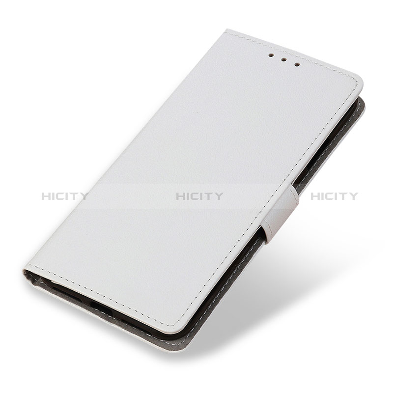 Funda de Cuero Cartera con Soporte Carcasa M08L para Samsung Galaxy A02s Blanco