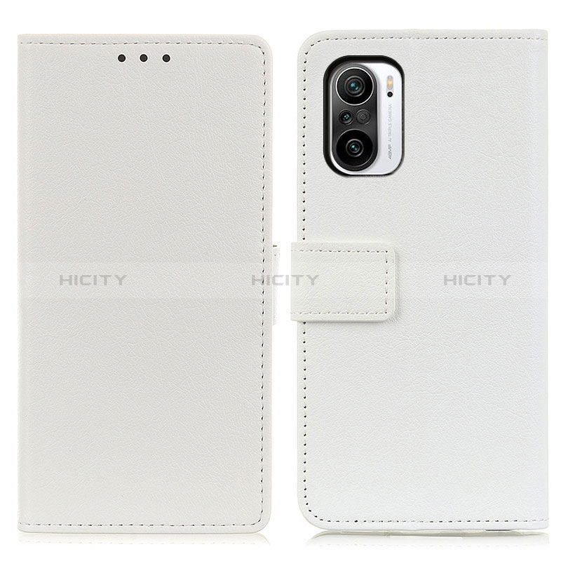 Funda de Cuero Cartera con Soporte Carcasa M08L para Xiaomi Mi 11X 5G Blanco