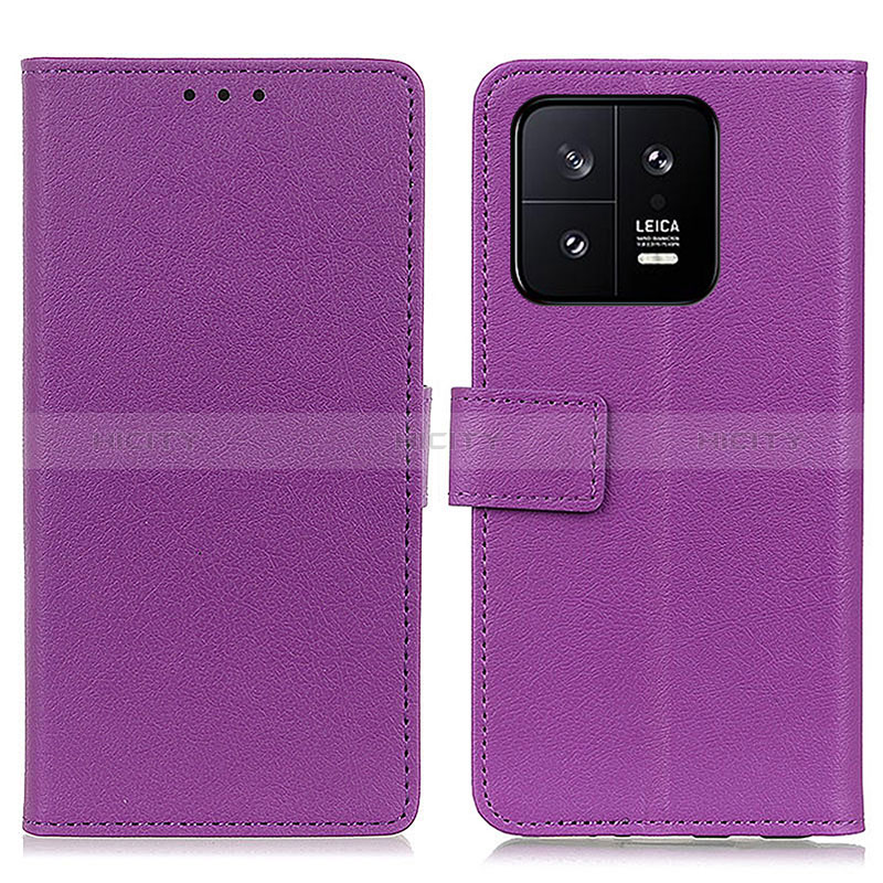 Funda de Cuero Cartera con Soporte Carcasa M08L para Xiaomi Mi 13 5G