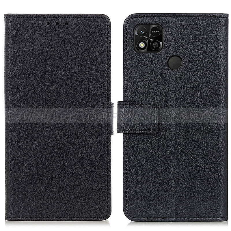 Funda de Cuero Cartera con Soporte Carcasa M08L para Xiaomi POCO C31 Negro