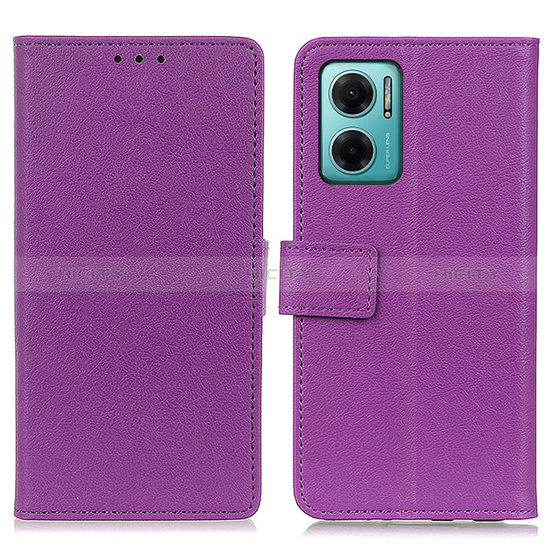 Funda de Cuero Cartera con Soporte Carcasa M08L para Xiaomi Redmi 10 5G