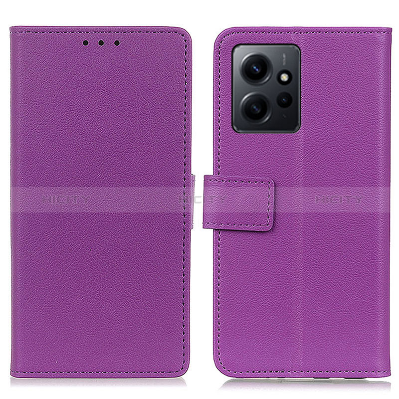 Funda de Cuero Cartera con Soporte Carcasa M08L para Xiaomi Redmi Note 12 4G