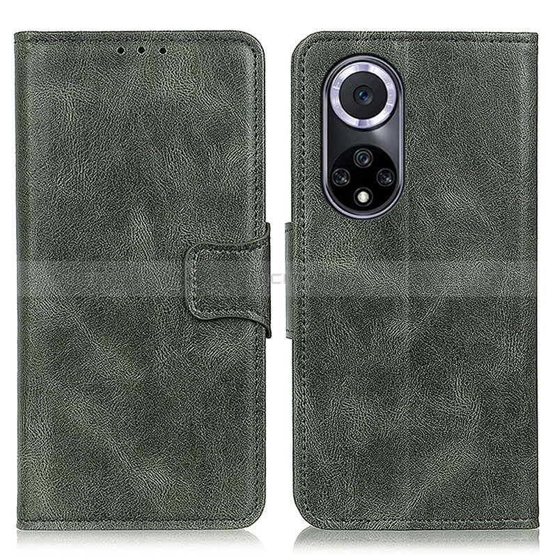 Funda de Cuero Cartera con Soporte Carcasa M09L para Huawei Honor 50 5G Verde