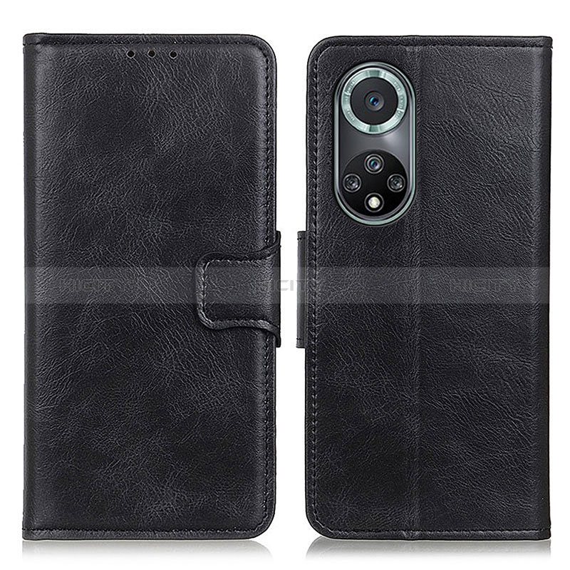 Funda de Cuero Cartera con Soporte Carcasa M09L para Huawei Honor 50 Pro 5G Negro