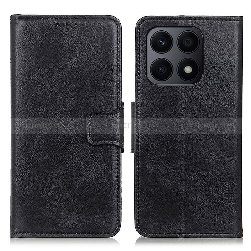 Funda de Cuero Cartera con Soporte Carcasa M09L para Huawei Honor X8a 4G Negro