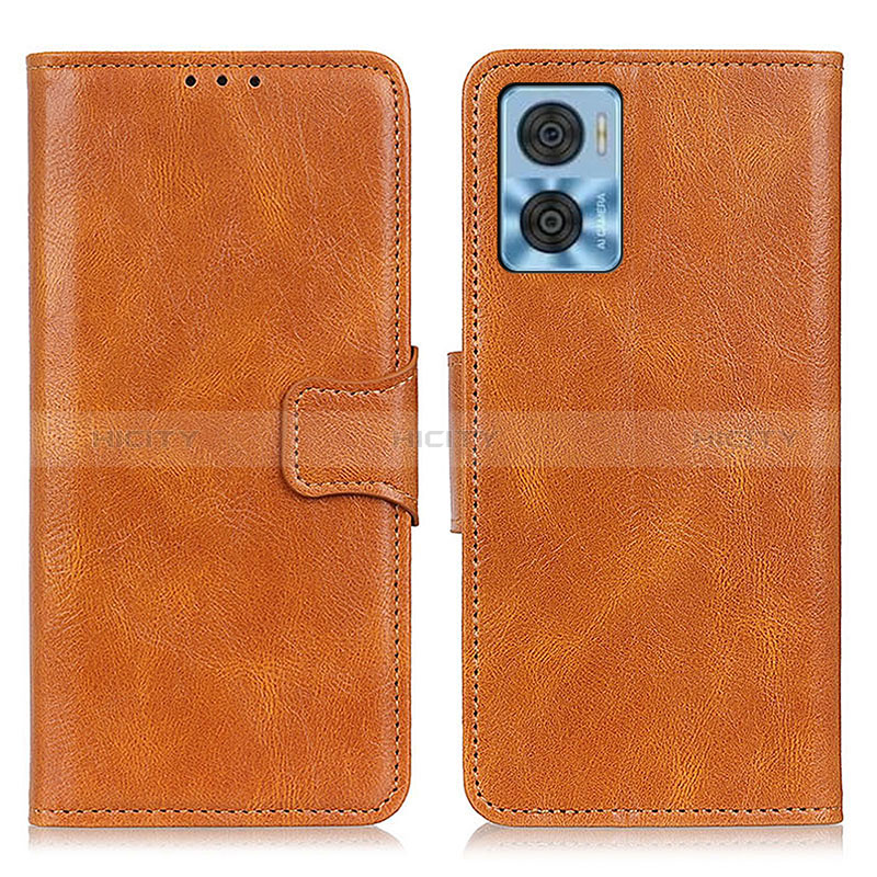 Funda de Cuero Cartera con Soporte Carcasa M09L para Motorola Moto E22