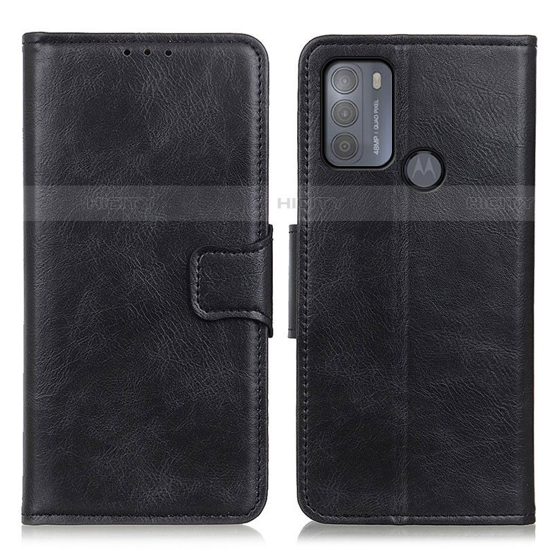 Funda de Cuero Cartera con Soporte Carcasa M09L para Motorola Moto G50 Negro