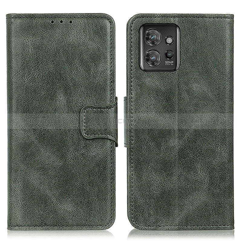 Funda de Cuero Cartera con Soporte Carcasa M09L para Motorola ThinkPhone 5G Verde