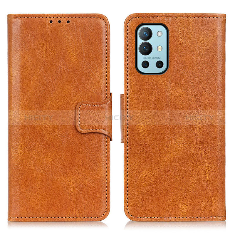 Funda de Cuero Cartera con Soporte Carcasa M09L para OnePlus 9R 5G Marron