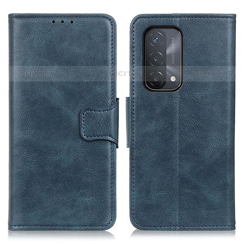 Funda de Cuero Cartera con Soporte Carcasa M09L para OnePlus Nord N200 5G Azul