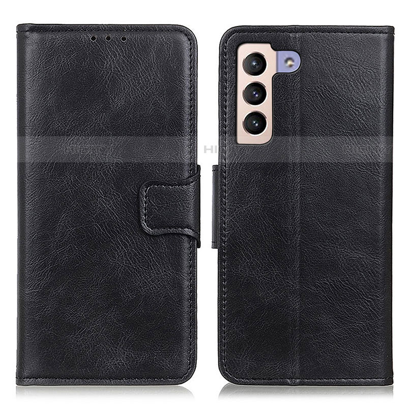 Funda de Cuero Cartera con Soporte Carcasa M09L para Samsung Galaxy S21 Plus 5G Negro