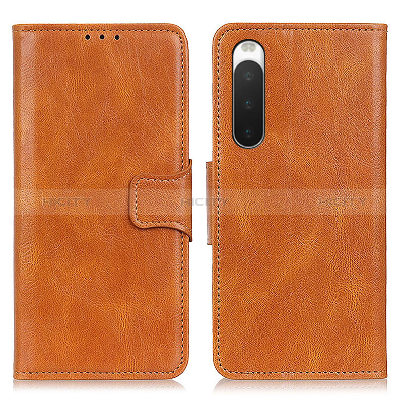 Funda de Cuero Cartera con Soporte Carcasa M09L para Sony Xperia 10 IV