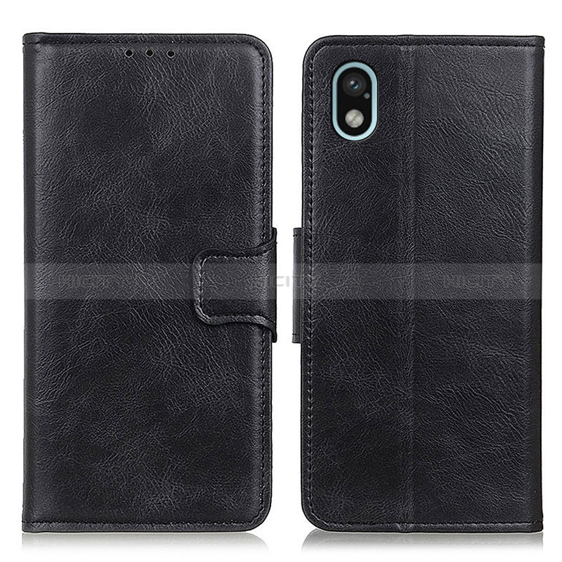 Funda de Cuero Cartera con Soporte Carcasa M09L para Sony Xperia Ace III Negro