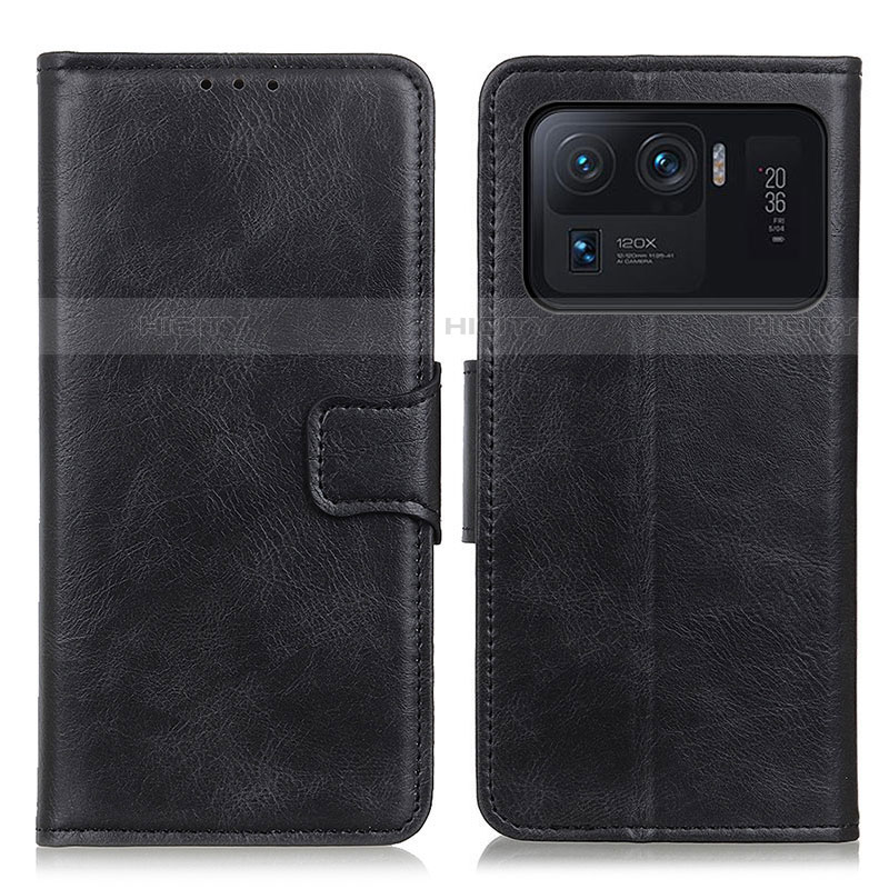 Funda de Cuero Cartera con Soporte Carcasa M09L para Xiaomi Mi 11 Ultra 5G Negro