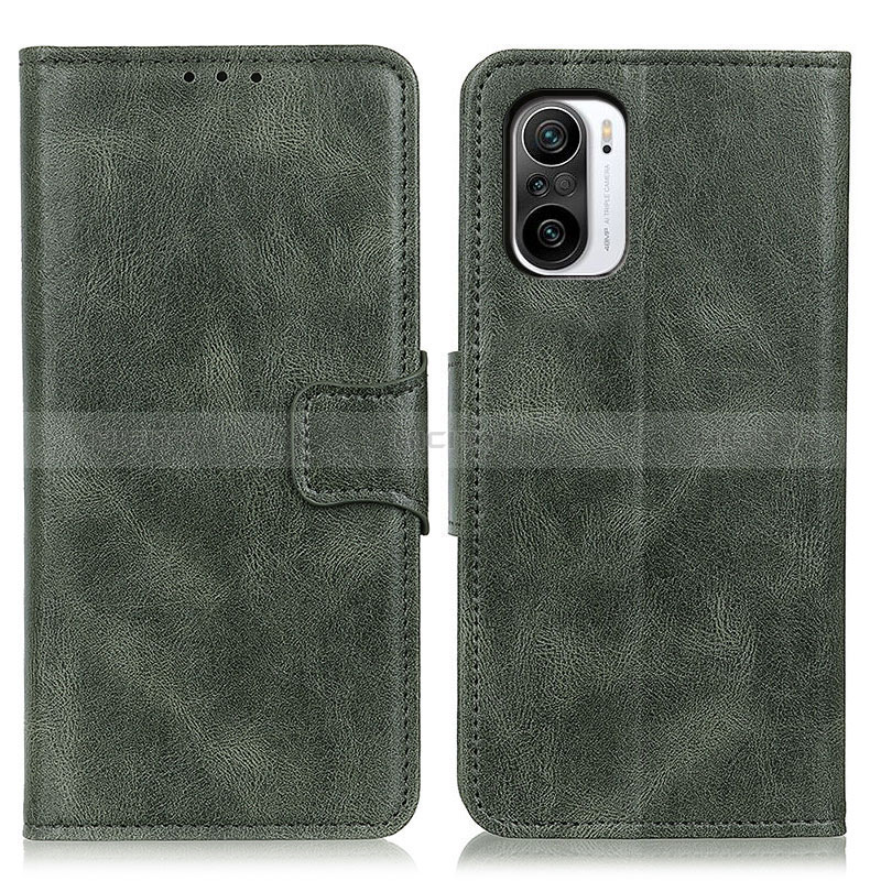 Funda de Cuero Cartera con Soporte Carcasa M09L para Xiaomi Mi 11X 5G Verde