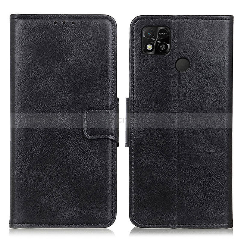 Funda de Cuero Cartera con Soporte Carcasa M09L para Xiaomi POCO C3 Negro