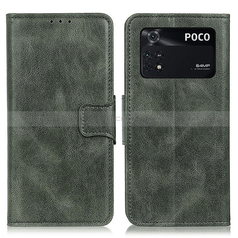 Funda de Cuero Cartera con Soporte Carcasa M09L para Xiaomi Poco M4 Pro 4G