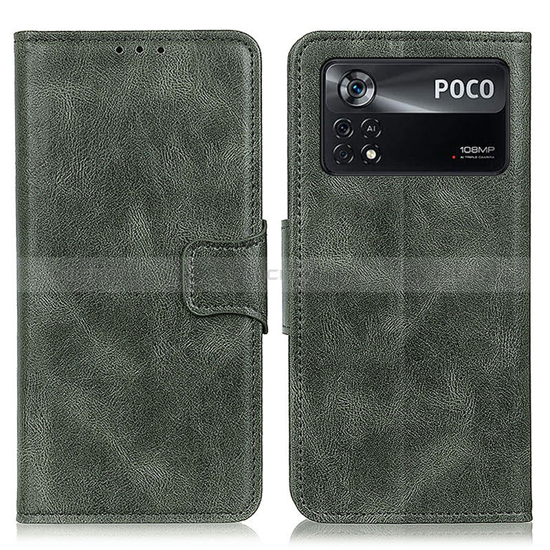 Funda de Cuero Cartera con Soporte Carcasa M09L para Xiaomi Poco X4 Pro 5G