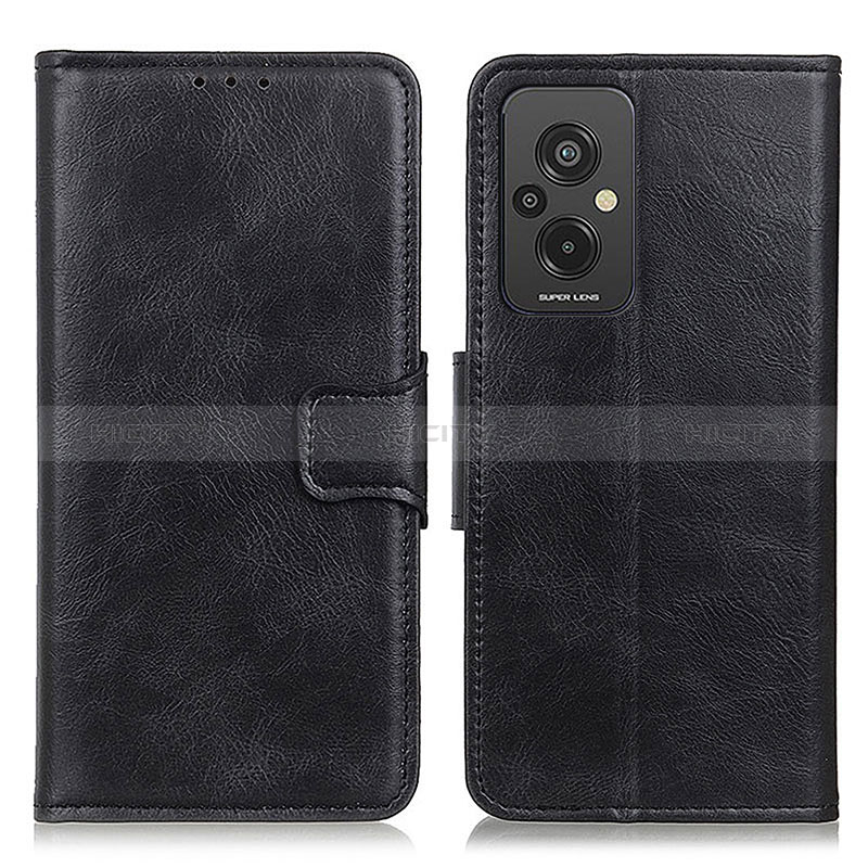 Funda de Cuero Cartera con Soporte Carcasa M09L para Xiaomi Redmi 11 Prime 4G Negro