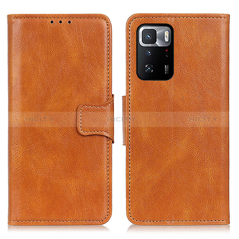 Funda de Cuero Cartera con Soporte Carcasa M09L para Xiaomi Redmi Note 10 Pro 5G